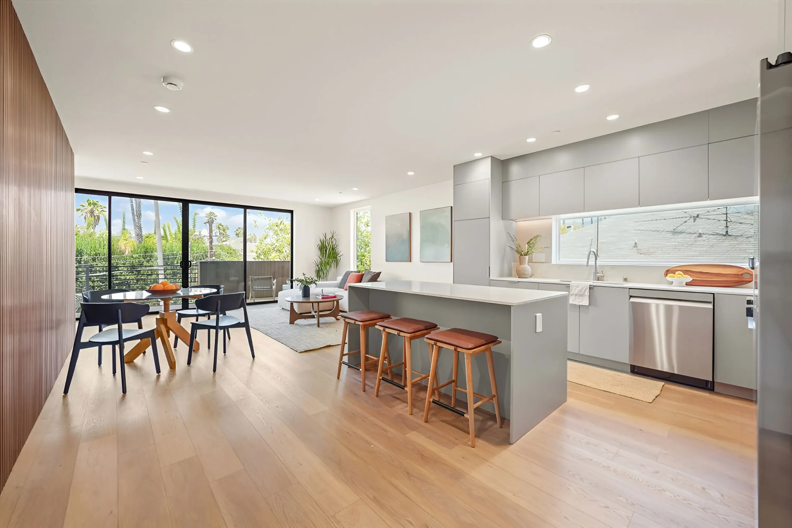 Van Ness Kitchen View  ROM Residential